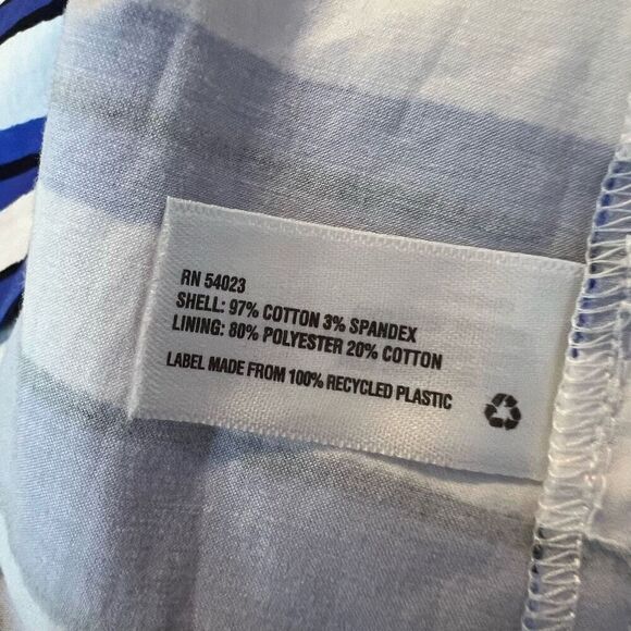 Gap Blue and White Striped Sleeveless Dress, Sundress Size 0 - Picture 7 of 7